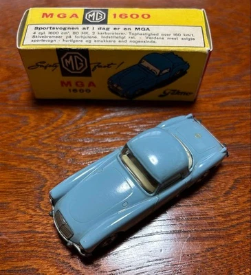Tekno 824 MGA 1600 Vintage Diecast Model Car Denmark Collectible Classic - Image 1 of 4