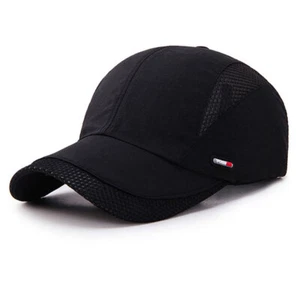 Men Women Quick-drying Summer Visor Cap Outdoor Sport Running Baseball Mesh Hat - Picture 1 of 14