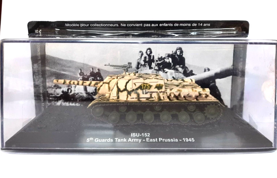 DIE CAST TANK ISU-152 EAST PRUSSIA 1945 SCALA 172 - Immagine 1 di 1