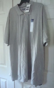Polo Para Hombre Grande y Alto Gris Brezo Ediciones Básicas Talla 3XLT (XXXLT) - Imagen 1 de 2