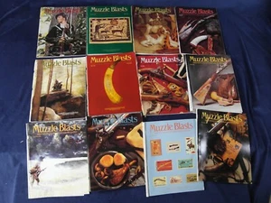 1996 Muzzle Blasts Magazine Complete Year 12 Issues Guns Rifles Black Powder - Picture 1 of 7