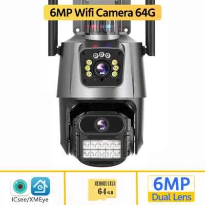 9MP WIFI IP Camera Outdoor PTZ Auto Tracking Security Video CCTV Bluetooth NVR - Image 1 of 4
