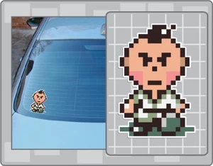 CAO da decalcomania vinile Earthbound #1 adesivo auto camion decalcomania madre sprite - Foto 1 di 1
