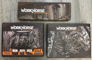 Tethrd Grit Reg Saddle Mossy Oak XL Platform Workhorse Climbing Sticks New - Picture 1 of 2