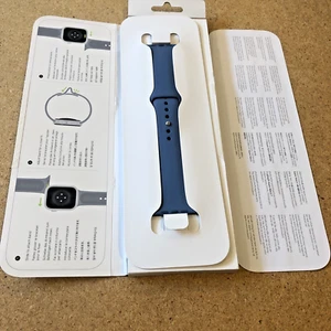 Genuine Apple Watch 45mm Winter Blue Sport Band S/M for Series 10 9 8 7 6 5 SE2 - Zdjęcie 1 z 11