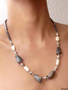 Retrostyle Hornkette DDR 2 = 60 cm Vintage Garagenfund 80 er Jahre - Bild 1 von 4