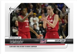 Caitlin Clark 2024-25 Panini Instantáneo WNBA Playoffs Récord Final #236 RC PREVENTA - Imagen 1 de 2