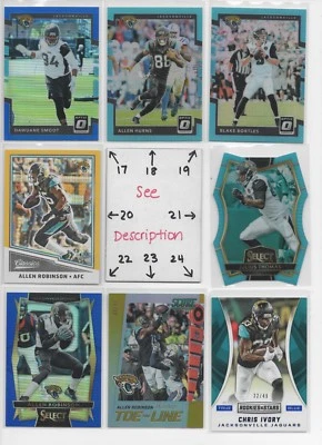 Jacksonville Jaguars *SERIAL #'d Rookies Autos Jerseys *ALL CARDS ARE GOOD CARDS - Image 1 of 4