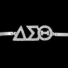 Delta Sigma Theta Sorority Bracelet-Silver-New!