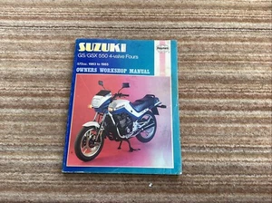 HAYNES MANUAL SUZUKI GS/GSX 550 4v FOURS UK & US MODELS 1983-85 (572cc DOHC) - Picture 1 of 7