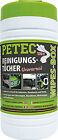 PETEC Reinigungstücher REINIGUNGSTÜCHER, WIPES - BOX 120 0,846 kg (82120)