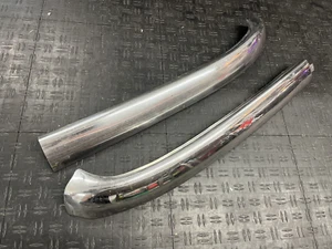 69 70 FORD MUSTANG SHELBY COUGAR CONVERTIBLE WINDSHIELD HEADER MOLDING TRIM PAIR - Bild 1 von 4