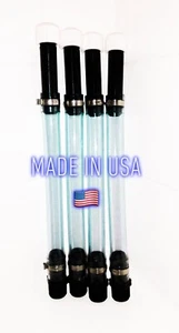 4 Pack Deluxe Fuel Jug Hose Filler Racing Utility Gas Can Kit VP Spout - Picture 1 of 6