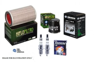 TRIUMPH BONNEVILLE 865 2007 to 2015 Filters / 2x Iridium Plugs Service Kit & Oil - Picture 1 of 1
