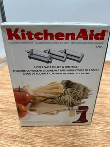 NEW Kitchenaid Part KPRA Pasta Roller and Cutter for Spaghetti and Fettuccine - Picture 1 of 9
