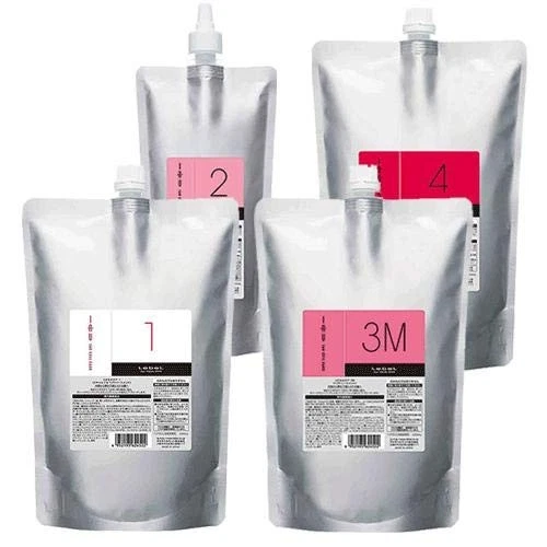 Lebel IAU Cell Care System M Set 1 2 3M 4 Refill Salon Treatment Set Japan New - Image 1 of 1