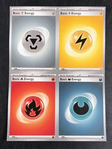 Juego de cartas coleccionables Pokémon - Escarlata y violeta - Pieza de hoja sin cortar - Energía de 4 cartas - con cargador superior - Imagen 1 de 4