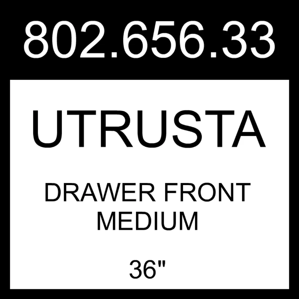 Cajón delantero mediano IKEA UTRUSTA mediano 36" 802.656.33 Foto 1 de 1