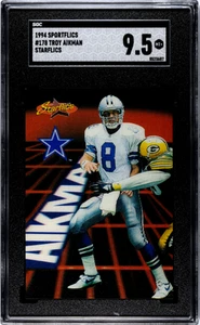 1994 Sportflics #178 Troy Aikman Starflics SGC 9.5 - Picture 1 of 2