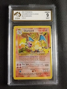 CGA 9 Charizard Holo #4/102 Celebrations 20th Anniversary Pokemon English - Bild 1 von 2