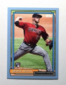 2017 Topps Archives Blue #236 Braden Shipley /75