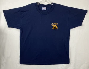 Camiseta St. Cecilia’s Cougars Pawtucket XL Royal Active Wear Escuela Católica - Imagen 1 de 5