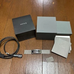 Sony wena Smart Watch3 WNW-B21A/S métal argent IOS Android Bluetooth Alexa d'occasion - Photo 1 sur 7