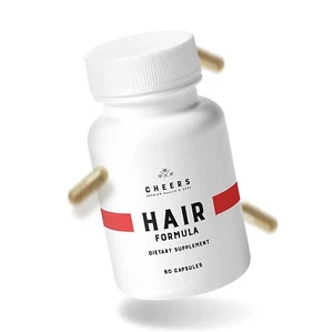 Hair Loss Treatment HIGH STRENGTH 60 Vegan Caps For MEN HAIR GROWTH RE-GROWTH - Picture 1 of 13