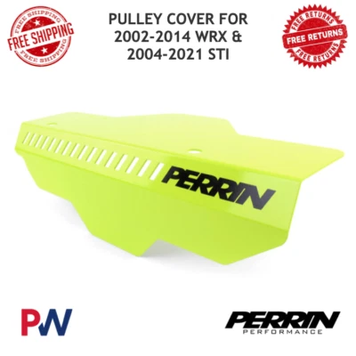 Cubierta de polea Perrin Performance para Subaru Impreza & Forester XT & WRX & STI Foto 1 de 4