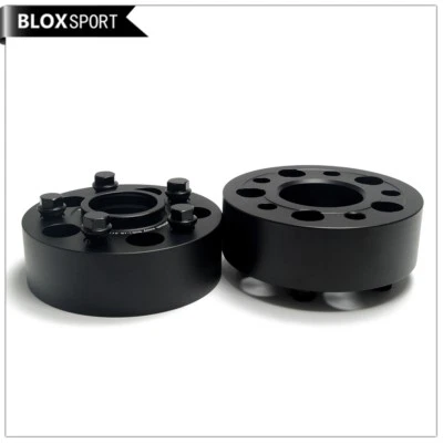 5x112 CB66.5 HubCentric Wheel Spacer 2Pc 45mm fit Audi A4 A5 A6 A7 Mercedes Benz — 第 1/4 张图片