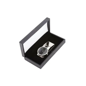 METALL GELDCLIP UHR MIT SWAROVSKI KRISTALL DEKO - Bild 1 von 4
