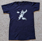 Pearl Jam Tour Shirt sz S mens Flaming Baseball Skeleton - 2018 navy blue Boston