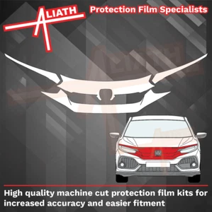 Passend Honda Civic Type R 17-21 Frontgitter Steinspäneschutz Lackschutzfolie - Bild 1 von 3