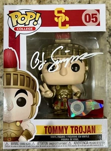 ๐ฅ OJ Simpson Autographed Signed USC Trojans Funko POP JSA WIP Mint Auto - Picture 1 of 6