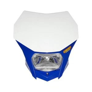 Boîtier D'Éclairage Bagus Blanc-Bleu Avec Lampe Halogène 12V 35/35W ( - Picture 1 of 1