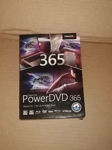 Cyberlink PowerDVD 365 World's Number 1 Blu-Ray and Media Player - Picture 1 of 2