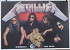 Metallica  60x85cm Affiche Originale Concert
