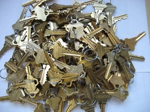 20 PAIRS OF ORIGINAL SCHLAGE C 5 PIN FACTORY PRECUT KEYS 40 Keys Locksmith SC-1 - Picture 1 of 2