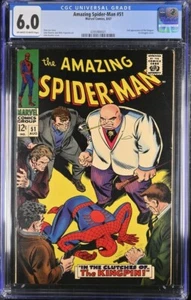 Amazing Spider-Man #51 1967 Marvel Comics CGC 6,0 segunda aplicación Kingpin - Imagen 1 de 2