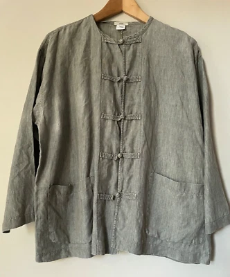 Chaqueta DOSA by Christina Kim-Gris Lino Natural Cierres Rana-Talla 2 *VER DESC Foto 1 de 4