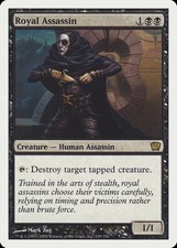 Royal Assassin 9th Edition NM Black Rare MAGIC THE GATHERING MTG CARD ABUGames