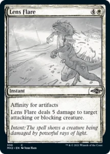 Lens Flare - Foil - Vetrina X4 (Modern Horizons 2: Telaio alternativo) MTG (NM) *C - Foto 1 di 1