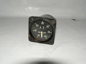 Medidor de presión de cabina Fiat G91 10...40.000 pies   - Imagen 1 de 3