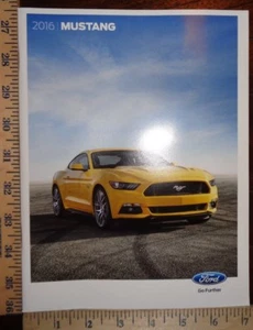2016 Ford Mustang Brochure Original Shelby 350 GT 5.0 - Bild 1 von 1