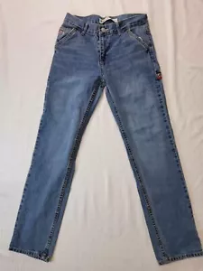 Levi’s 502 Size 14 R 27 X 27 Regular Taper Carpenter Boys Jeans Pants - Picture 1 of 9