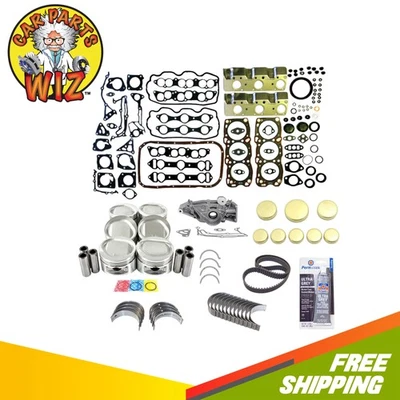 Kit de reconstrucción Master Engine para 88-93 Dodge Mitsubishi Galant Sigma 3.0L 12V 6G72 Foto 1 de 4