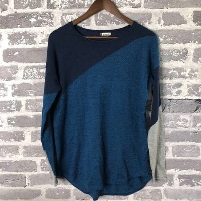 Smartwool Sweater Womens Medium Pullover Lightweight Wool Colorblock - Image 1 of 4