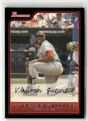 Bowman #189 2006 Vladimir Guerrero Los Angeles Angels Foto 1 de 2
