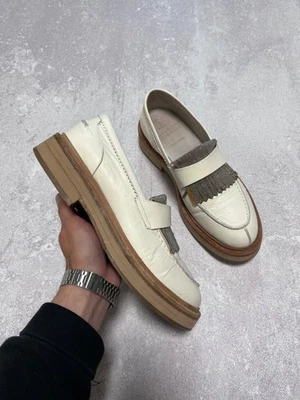 Brunello Cucinelli Mujer Plano Monili Cuentas Detalle Talla 38 Foto 1 de 4