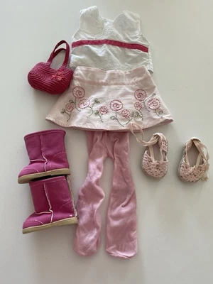 American Girl Doll Sweetheart Skirt Set 2007  - Image 1 of 4